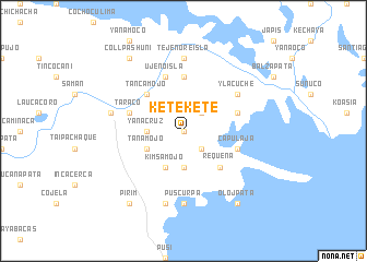 map of Ketekete