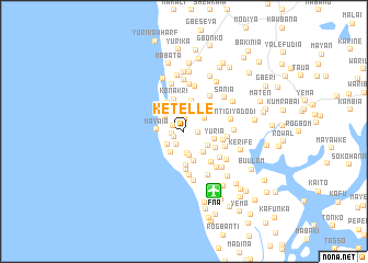 map of Ketelle