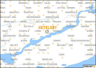 map of Ketelsby