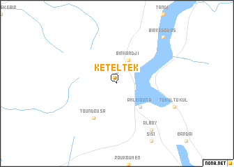 map of Kételtek