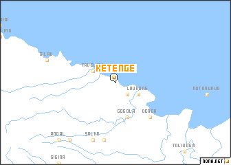 map of Ketenge