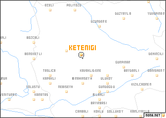 map of Keteniği