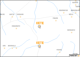 map of Kété