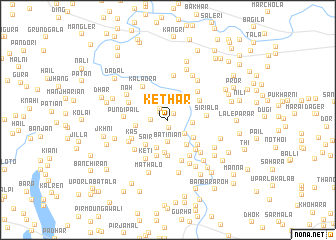 map of Kethar