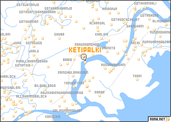 map of Keti Palki