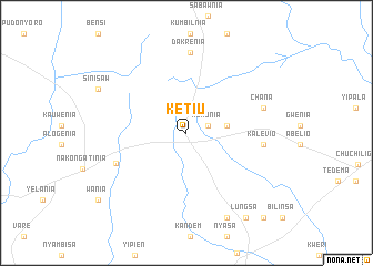 map of Ketiu