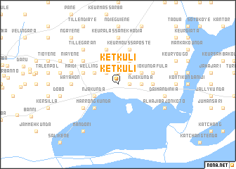 map of Ket Kuli