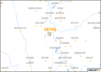 map of Ketku