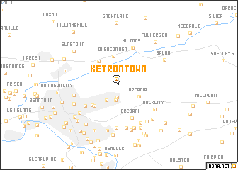 map of Ketrontown