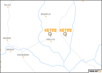 map of Kétro