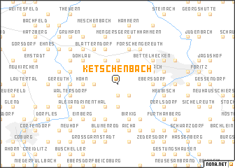 map of Ketschenbach