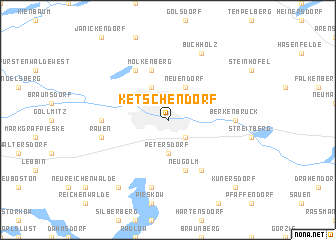 map of Ketschendorf