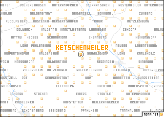 map of Ketschenweiler