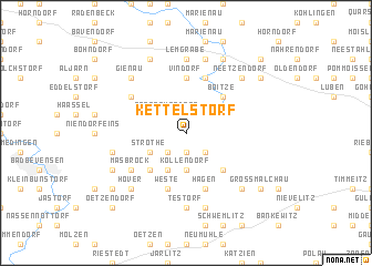 map of Kettelstorf