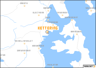 map of Kettering