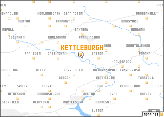map of Kettleburgh