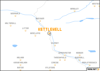 map of Kettlewell