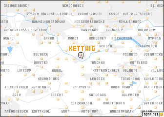 map of Kettwig