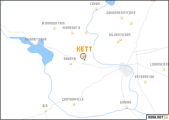 map of Kett