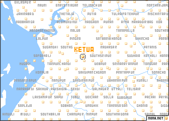 map of Ketua