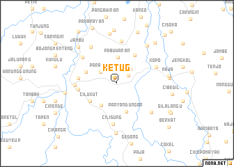 map of Ketug
