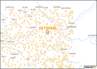 map of Ketūkhāl