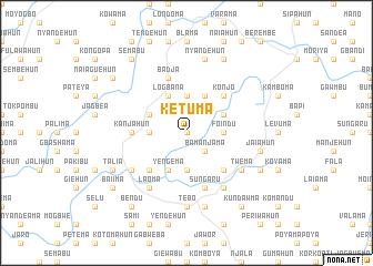 map of Ketuma