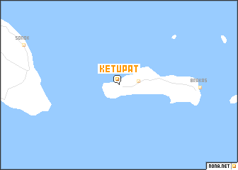 map of Ketupat