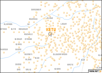 map of Ketu