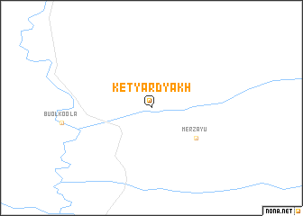 map of Ketyardyakh