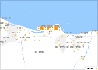 map of Keude Tambo