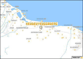 map of Keudeuyeuggadeng