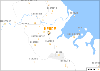 map of Keude