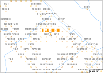 map of Keu Ho Kai