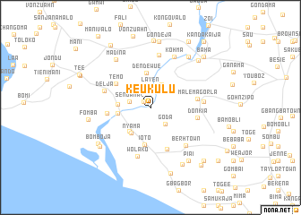 map of Keukulu