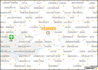 map of Keumiée