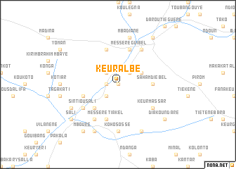 map of Keur Albé