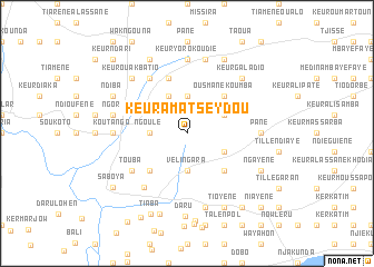 map of Keur Amat Seydou