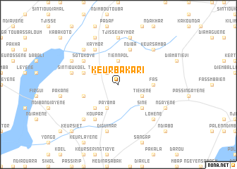 map of Keur Bakari