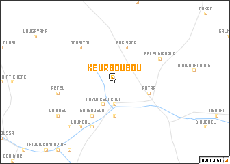 map of Keur Boubou