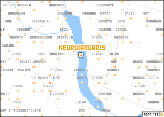 map of Keur Diangaris