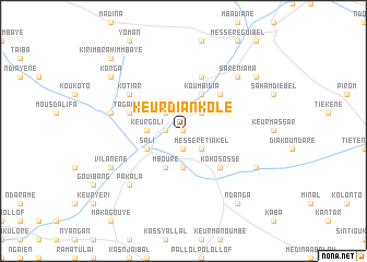 map of Keur Diankole