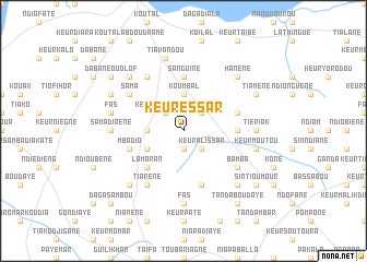 map of Keur Essar