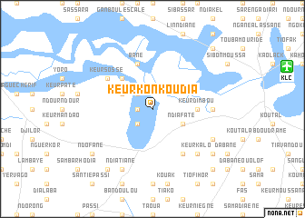 map of Keur Konkoudia