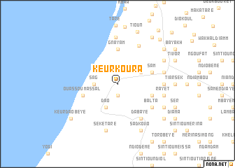 map of Keur Koura