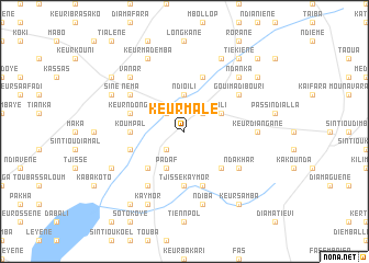 map of Keur Malé