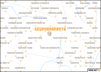 map of Keur Mamar Anta