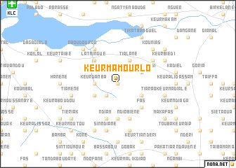 map of Keur Mamour Lo