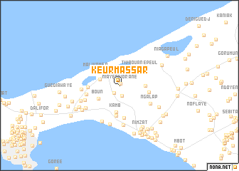 map of Keur Massar