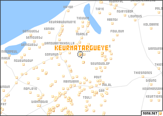 map of Keur Matar Guèye